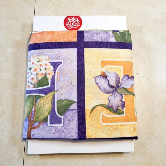 Cotton Fabric Alphabet Poetic Letters 2yds 44in Panel Susan Winget Design - Picture 4 of 16